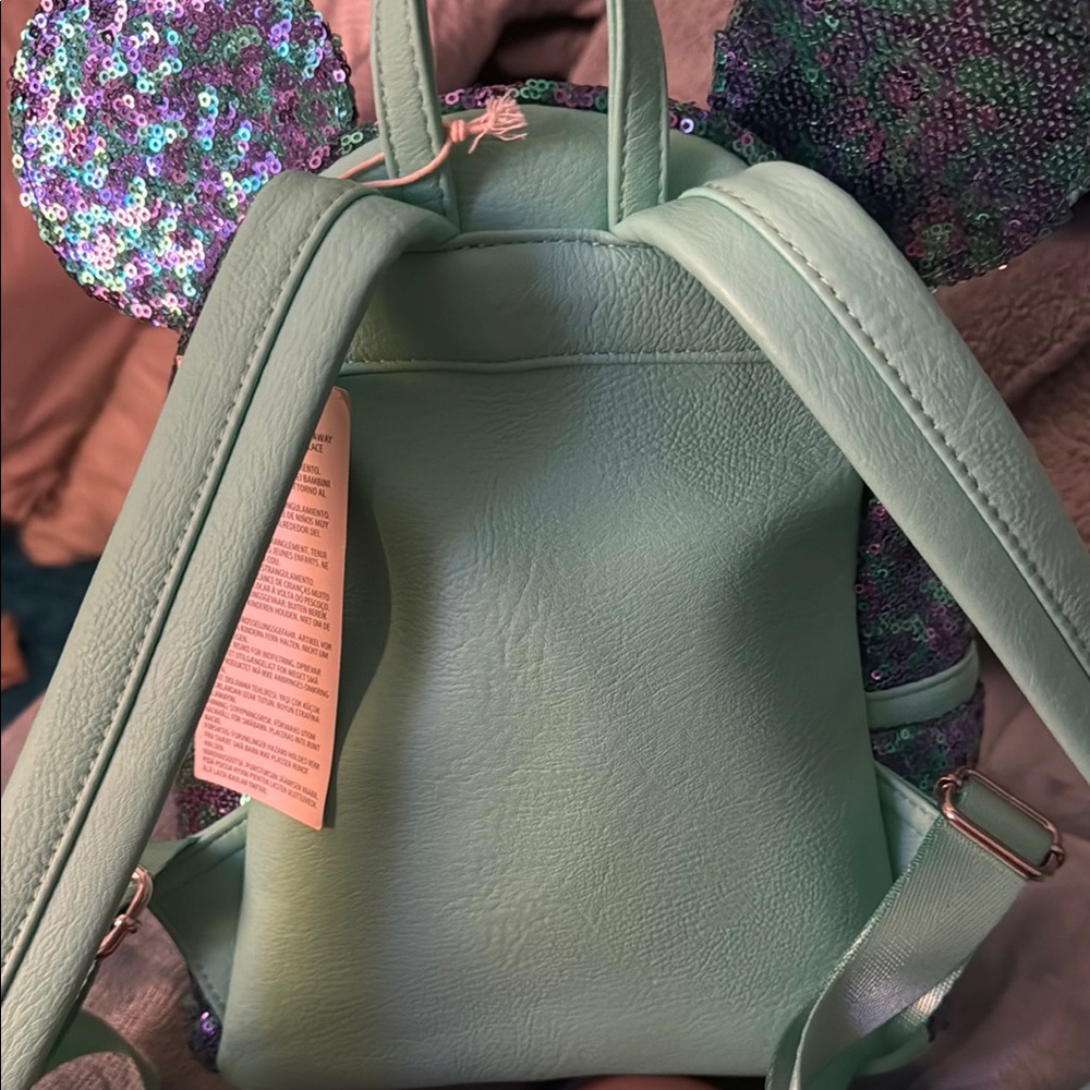 Loungefly Green and Purple Floral Bags Collection - Picture 2 of 6